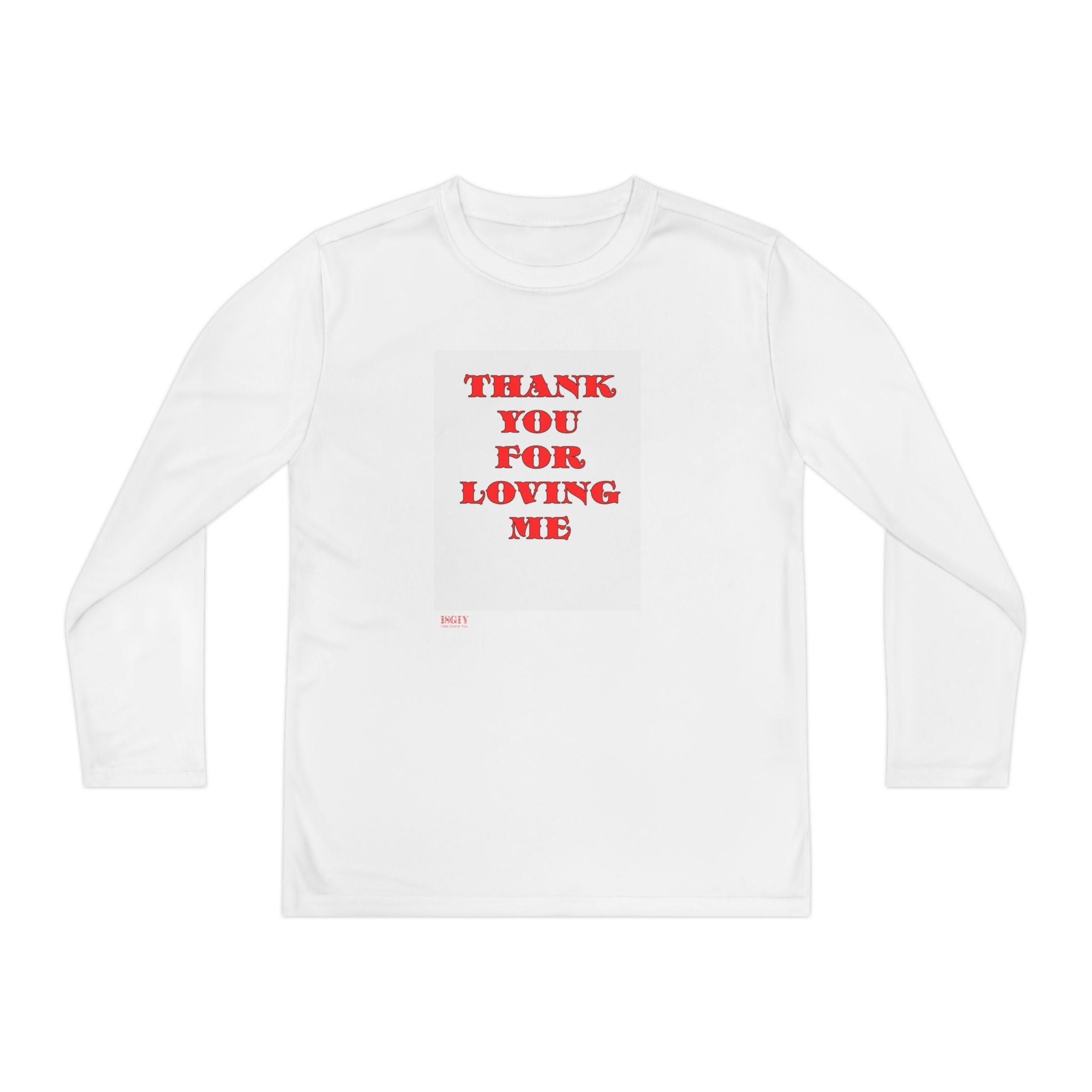 Youth Long Sleeve Competitor Tee Thank You