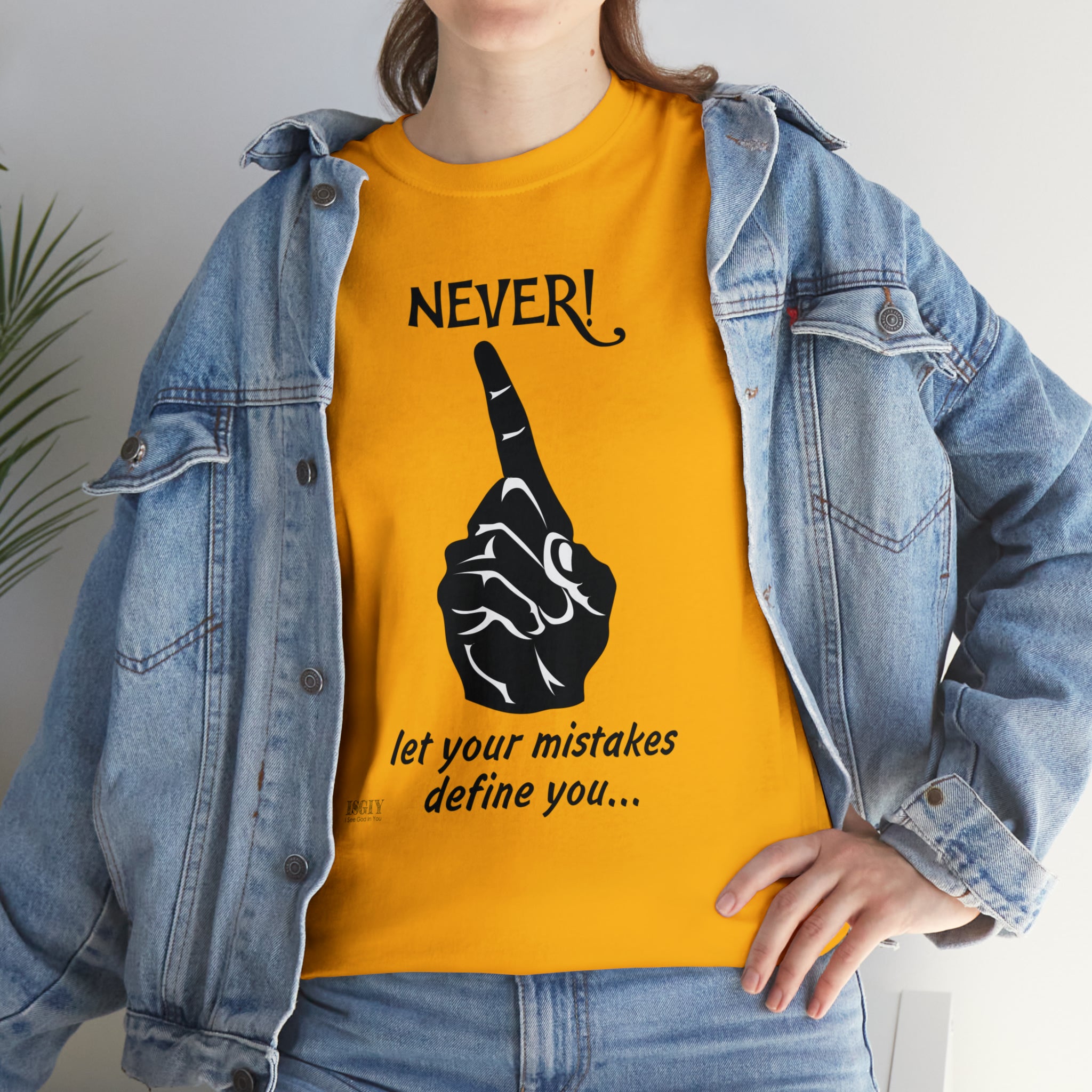 Never Let Your Mistakes Define You