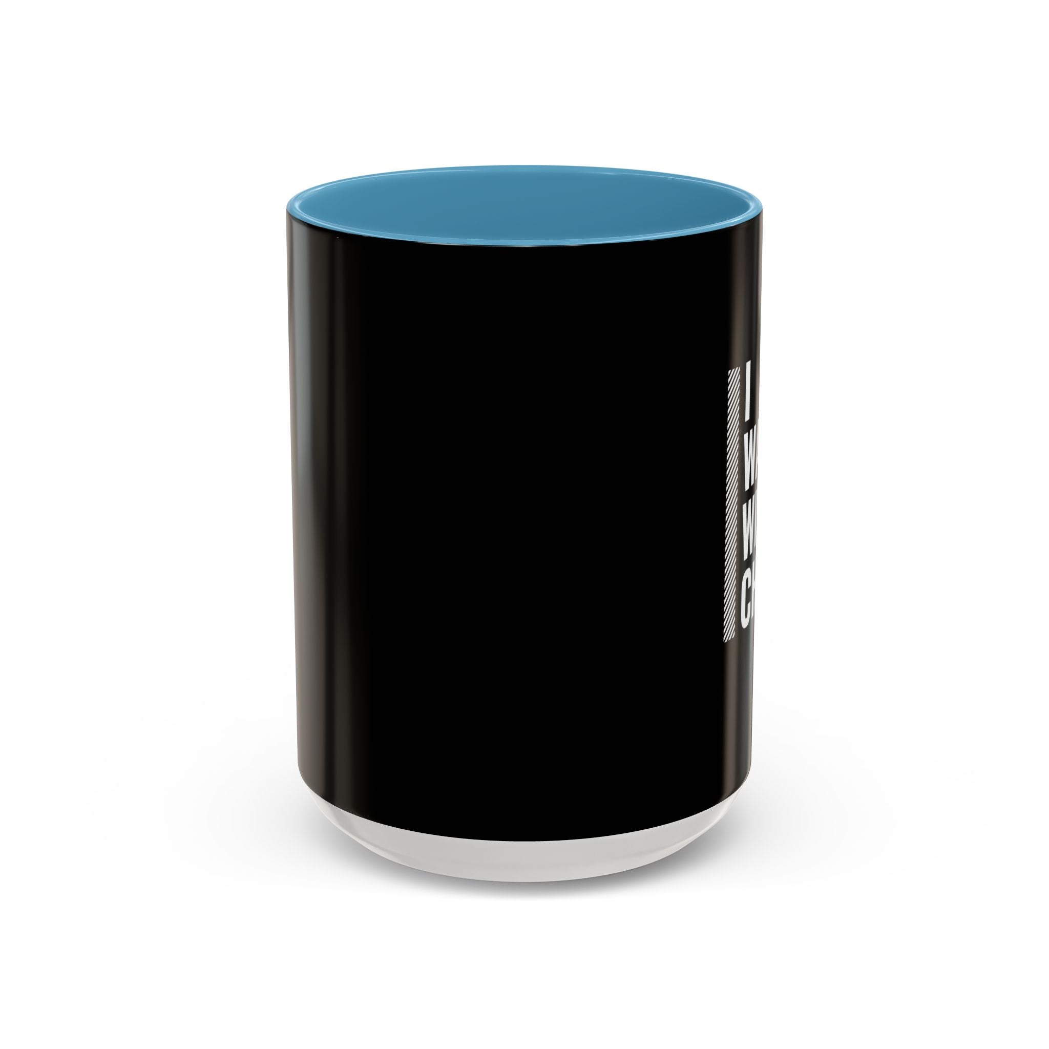 I Walk With Christ Accent Coffee Mug — Inspirational Christian Tea Cup (11/15oz)