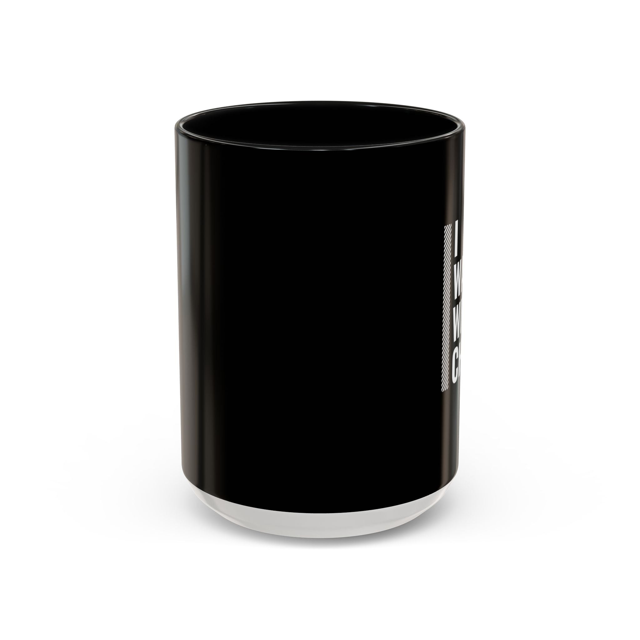 I Walk With Christ Accent Coffee Mug — Inspirational Christian Tea Cup (11/15oz)