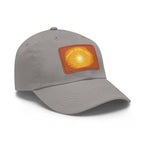 Dad Hat with Leather Patch. People Of The Light