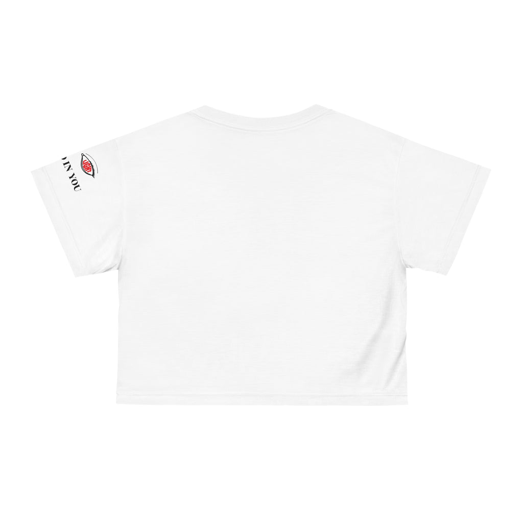 AOP Crop Tee Thank You For Loving Me