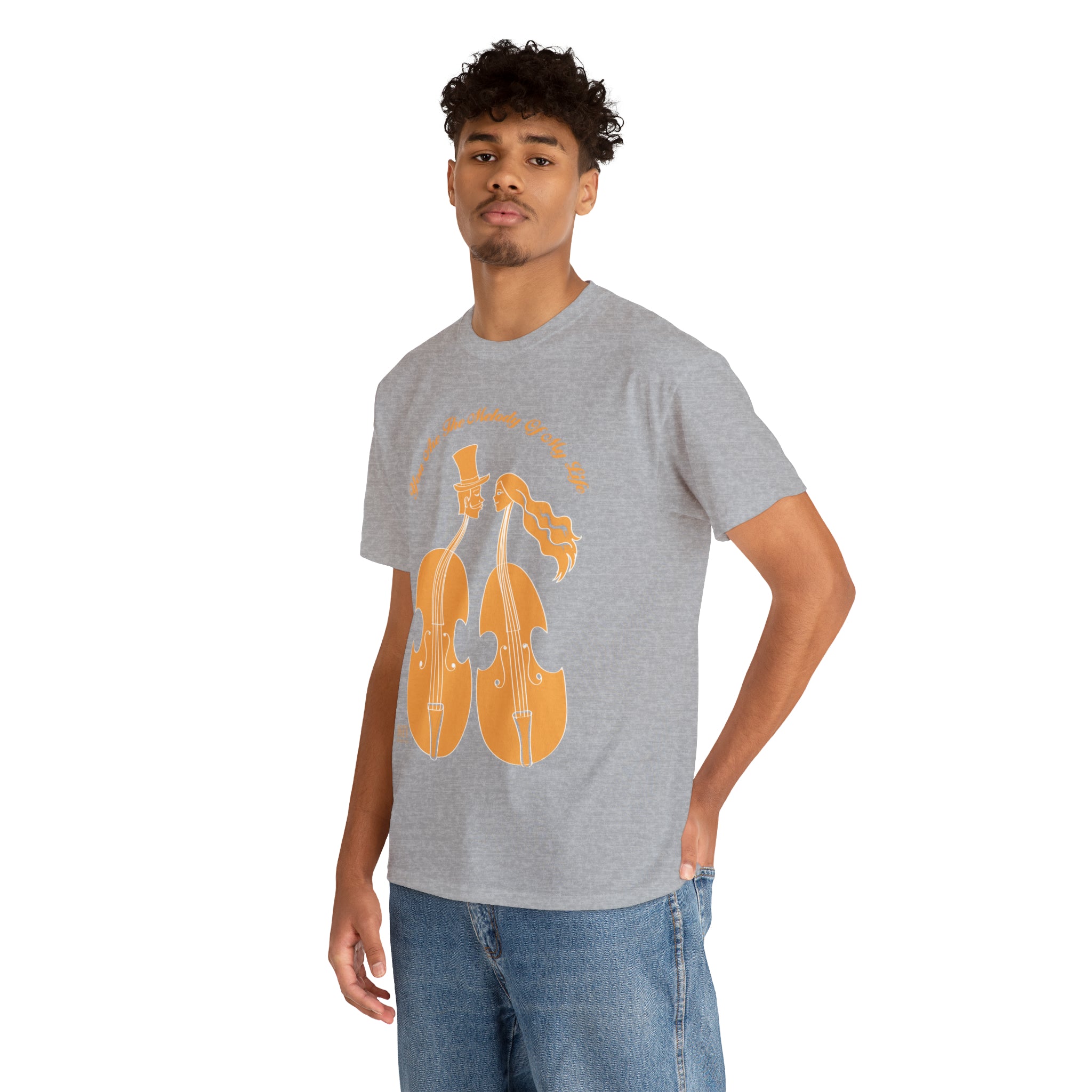 Copy of Unisex Heavy Cotton Tee...You Are The Melody Yel