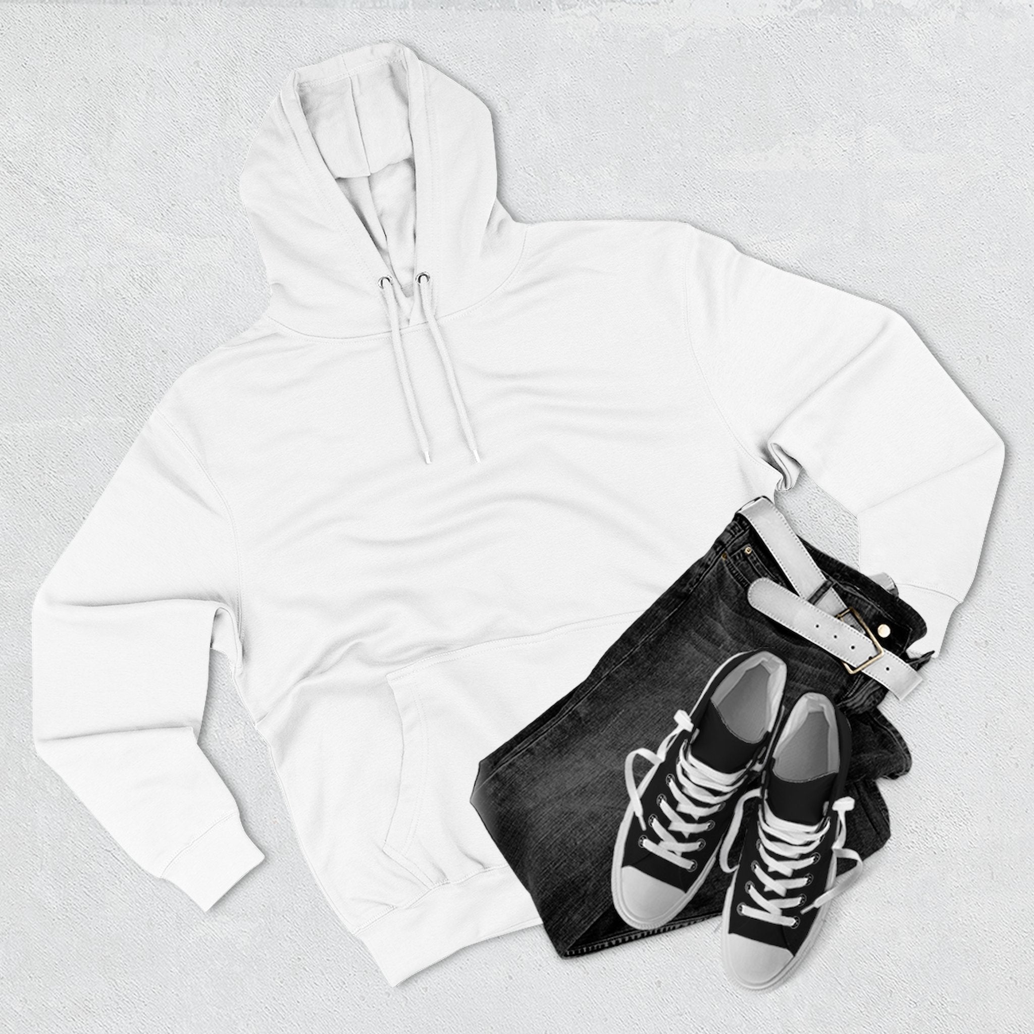 Fleece Hoodie Love Over Fear