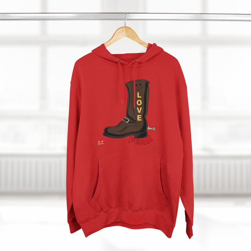 Copy of Unisex Premium Pullover Hoodie...Love Over Fear