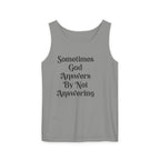 Sometimes God Answers By Not Answering Christian Tank Top