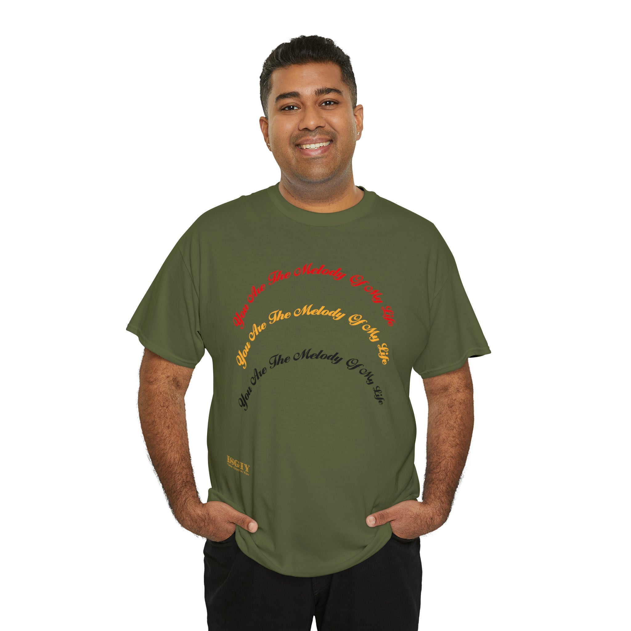 Unisex Heavy Cotton Tee...You Are The Melody multi