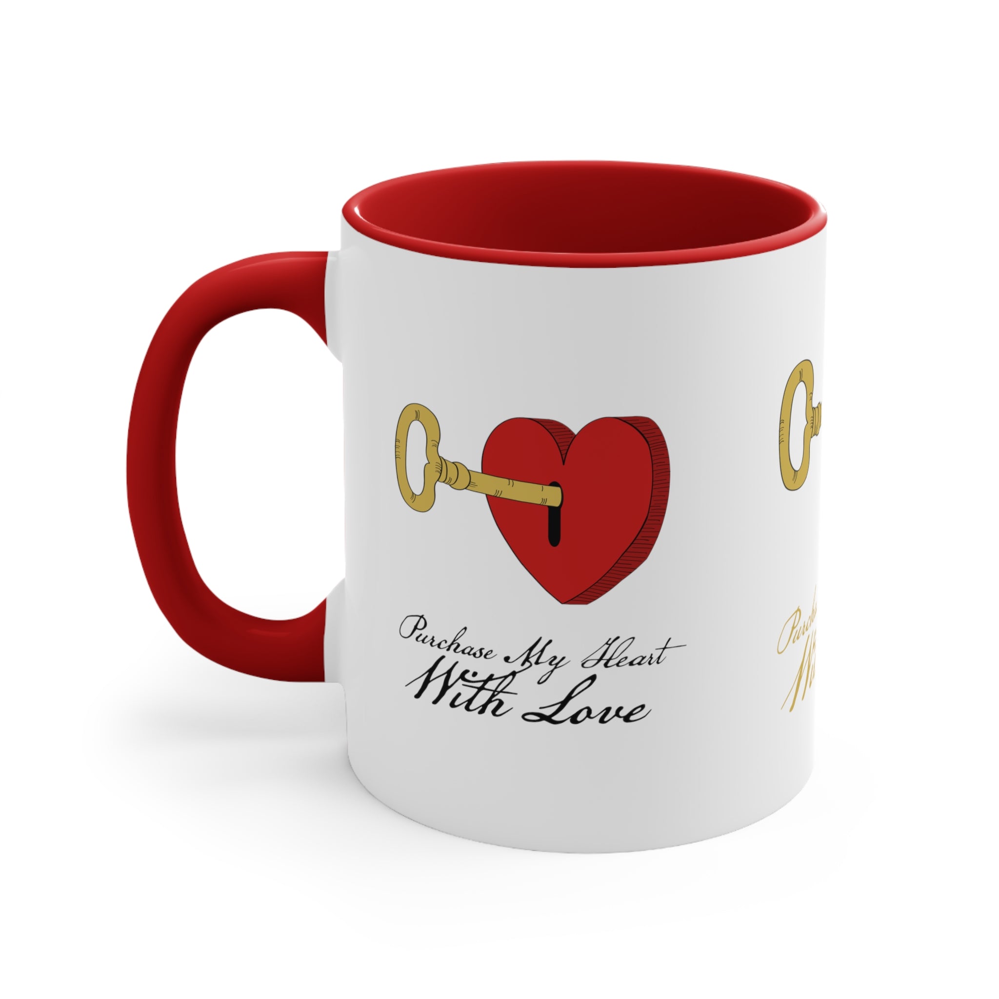 Two-Tone Accent Mug For Coffee Lovers