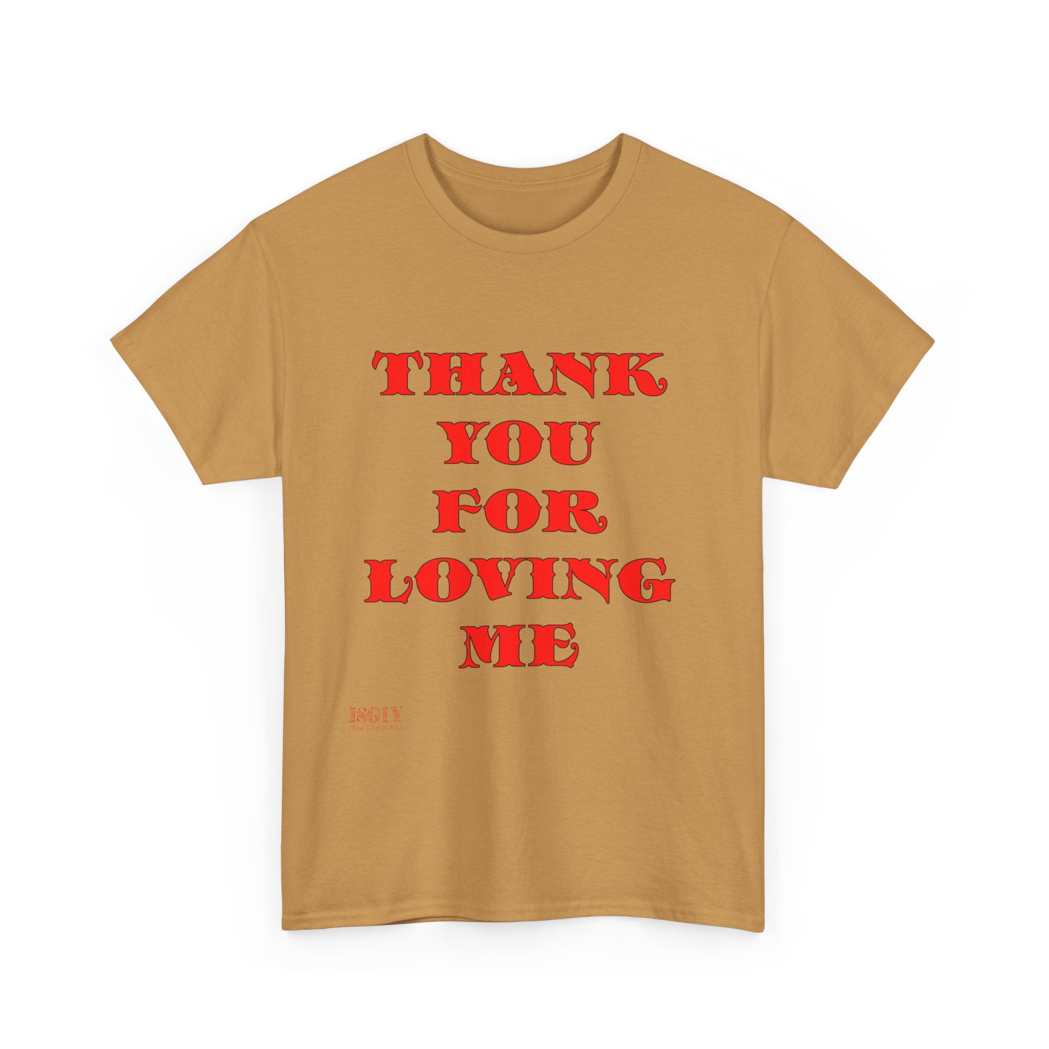 Christian Unisex Tee Thank You For Loving Jesus