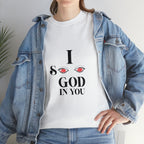 Unisex Heavy Cotton Tee I See God In You