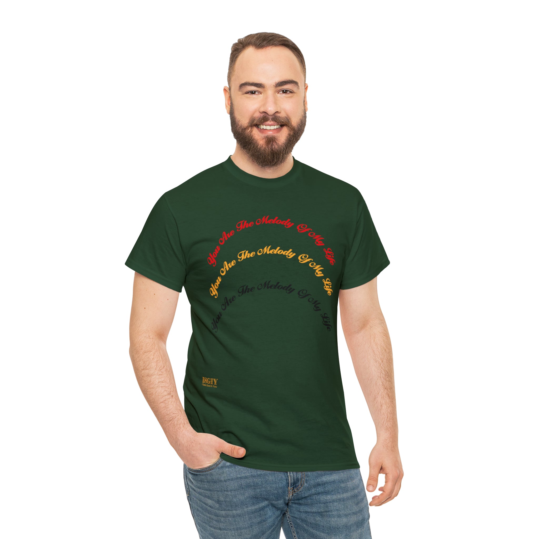 Unisex Heavy Cotton Tee...You Are The Melody multi