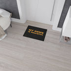 Floor Mat - Heavy Duty My Home Is Peaceful Design