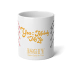 Mug - You are the melody of my life, 20oz Jumbo Mug