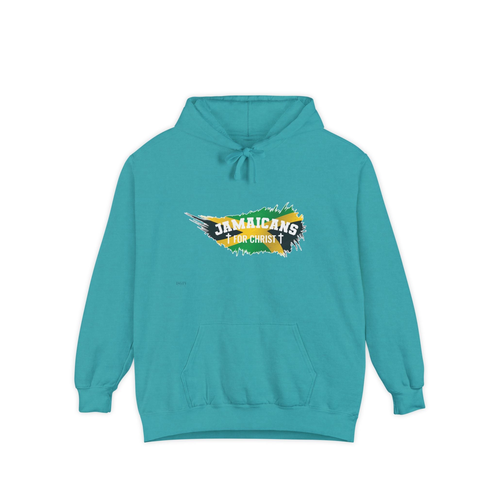 Jamaicans for Christ Flag Graphic Hoodie