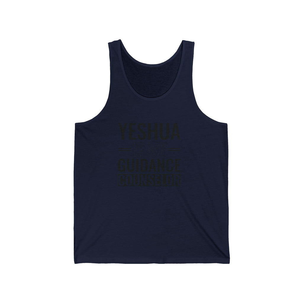 Yeshua Is My Guidance Counselor Tank — Christian Faith Inspirational Tank Top