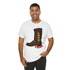 Unisex Jersey Short Sleeve Tee...Love Over Fear