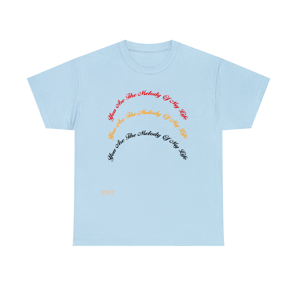 Unisex Heavy Cotton Tee...You Are The Melody multi