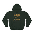 Unisex Heavy Blend Hooded Sweatshirt...Thank You For Loving Me...Yel