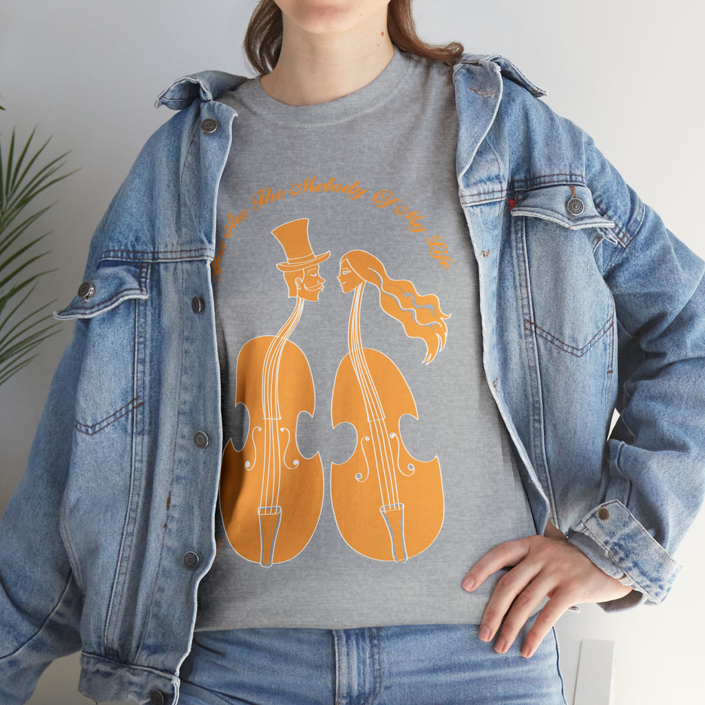 Copy of Unisex Heavy Cotton Tee...You Are The Melody Yel