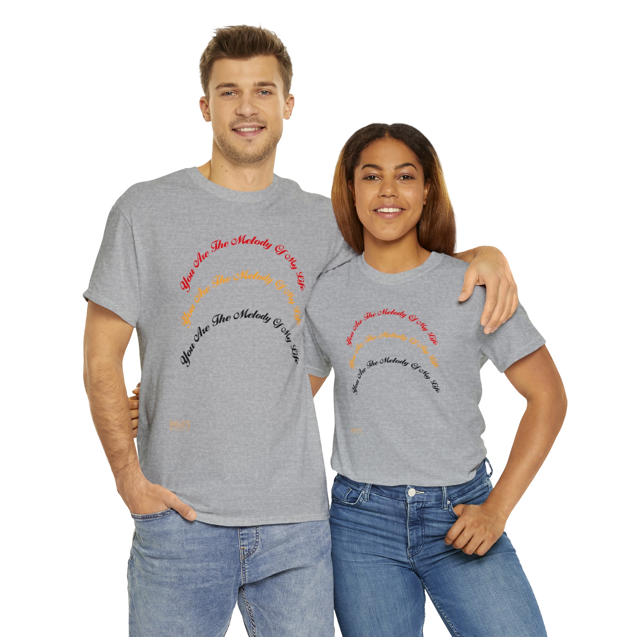 Unisex Heavy Cotton Tee...You Are The Melody multi