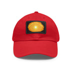 Dad Hat with Leather Patch. People Of The Light