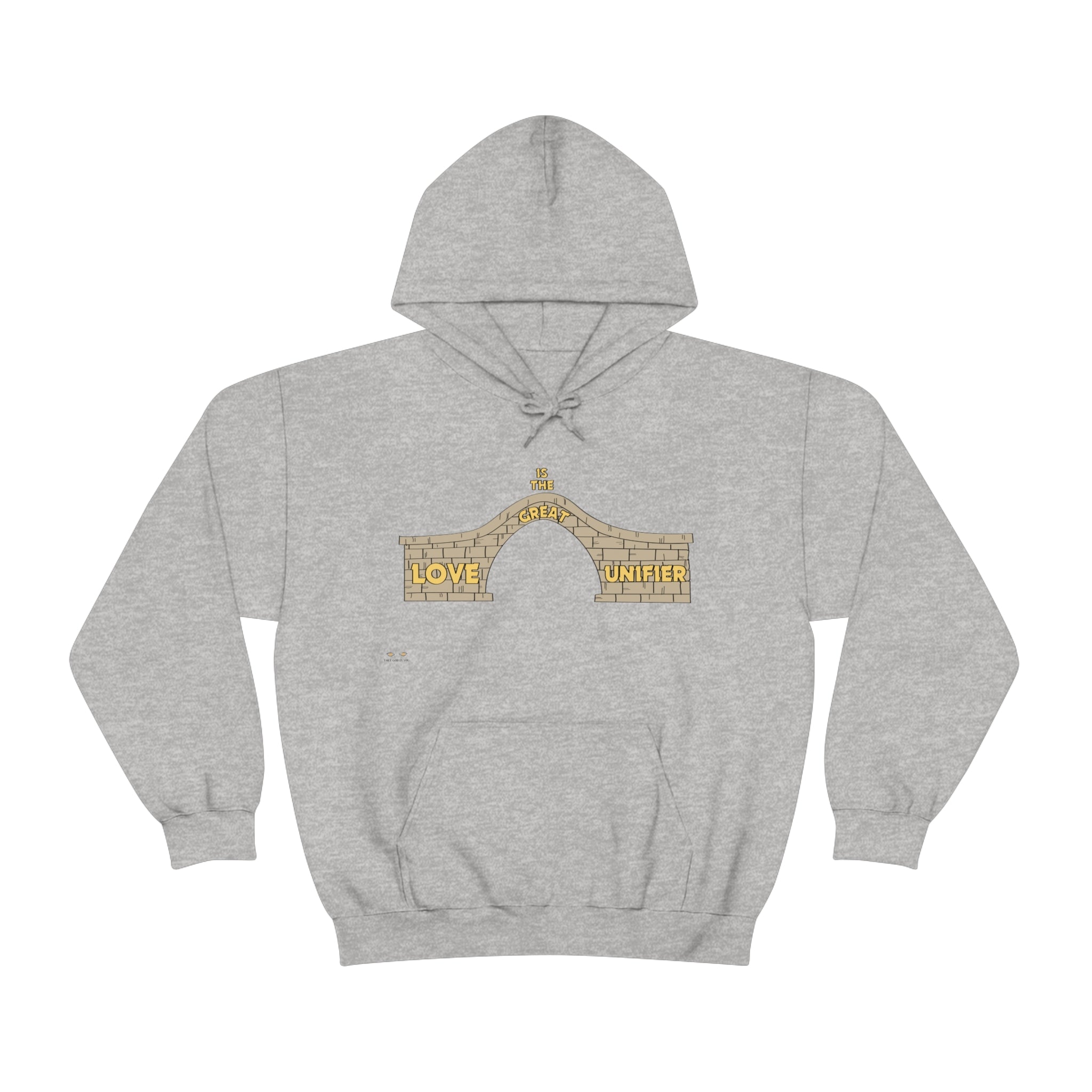 Unisex Heavy Blend Hooded Sweatshirt Love Is The Great Unifier