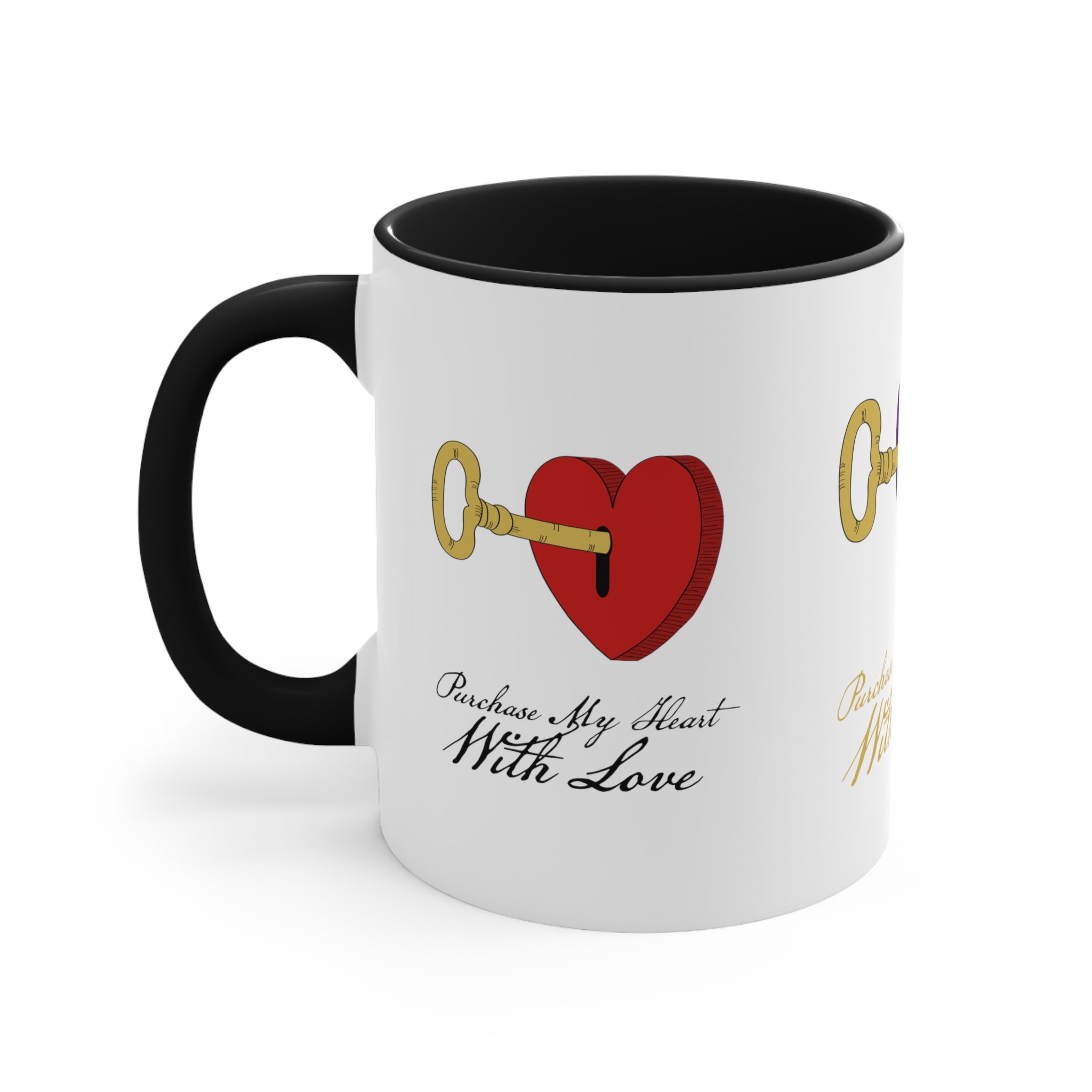 Two-Tone Accent Mug For Coffee Lovers