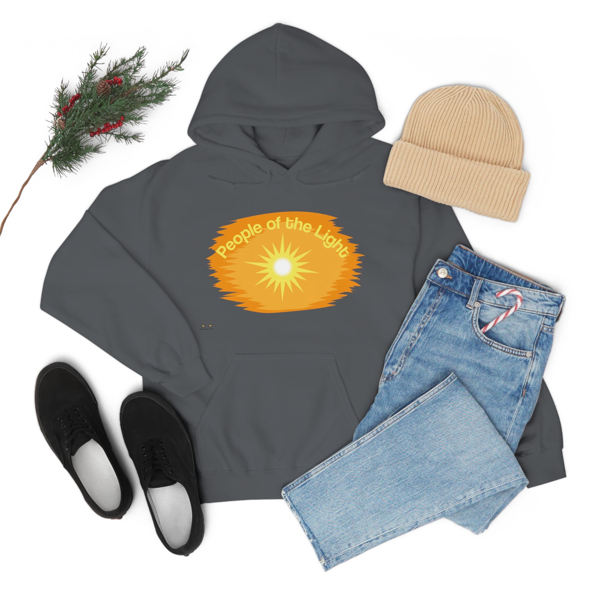 Unisex Heavy Blend Hooded Sweatshirt People Of The Light