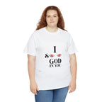 Unisex Heavy Cotton Tee I See God In You
