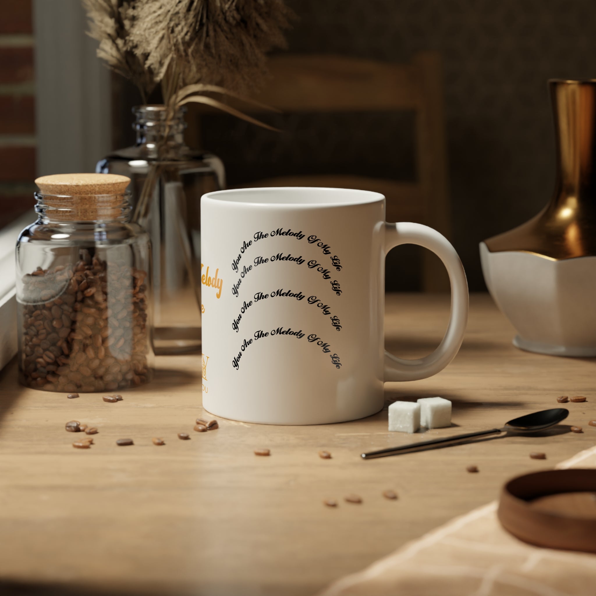 Mug - You are the melody of my life, 20oz Jumbo Mug