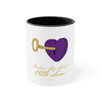 Two-Tone Accent Mug For Coffee Lovers