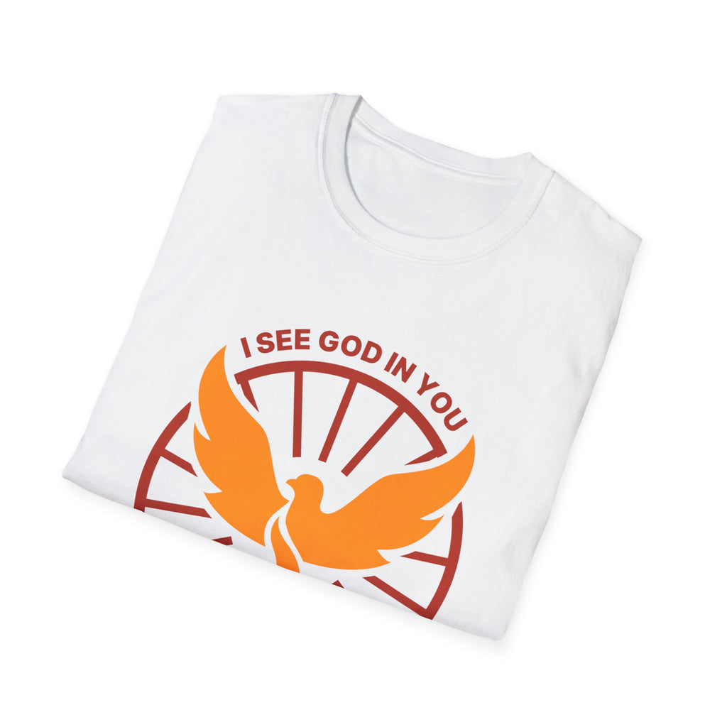 I See God In You Dove T-Shirt — Christian Faith Inspirational Tee