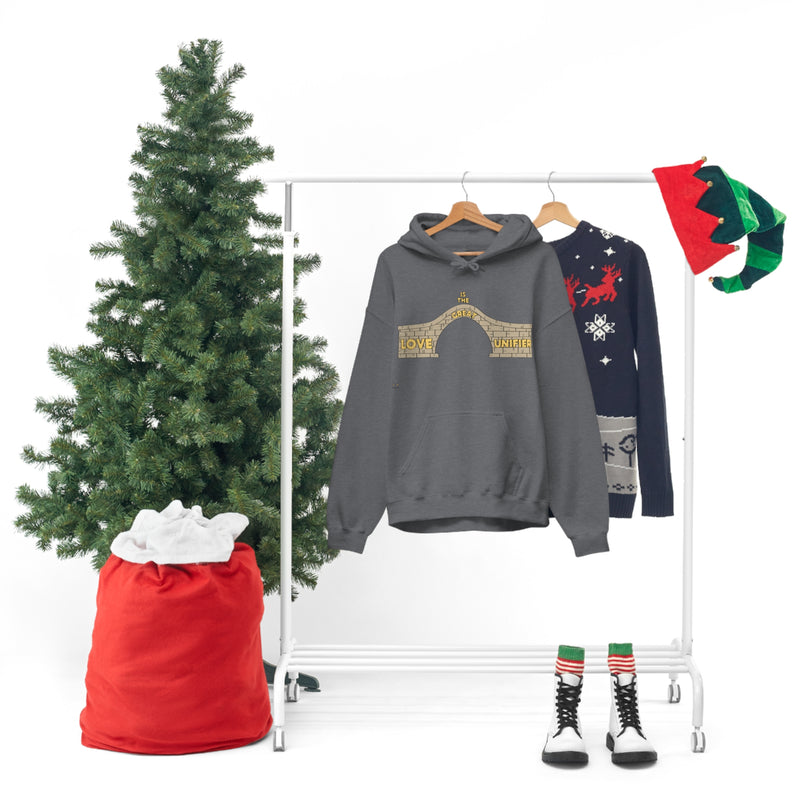 Unisex Heavy Blend Hooded Sweatshirt Love Is The Great Unifier