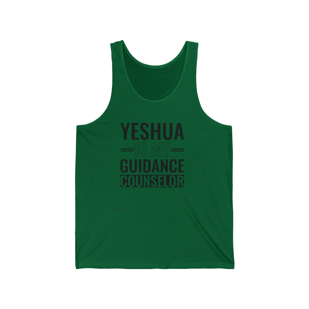 Yeshua Is My Guidance Counselor Tank — Christian Faith Inspirational Tank Top