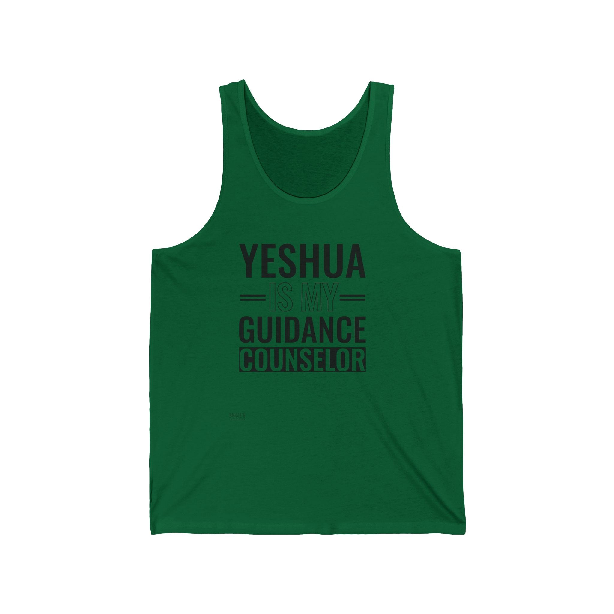 Yeshua Is My Guidance Counselor Tank — Christian Faith Inspirational Tank Top