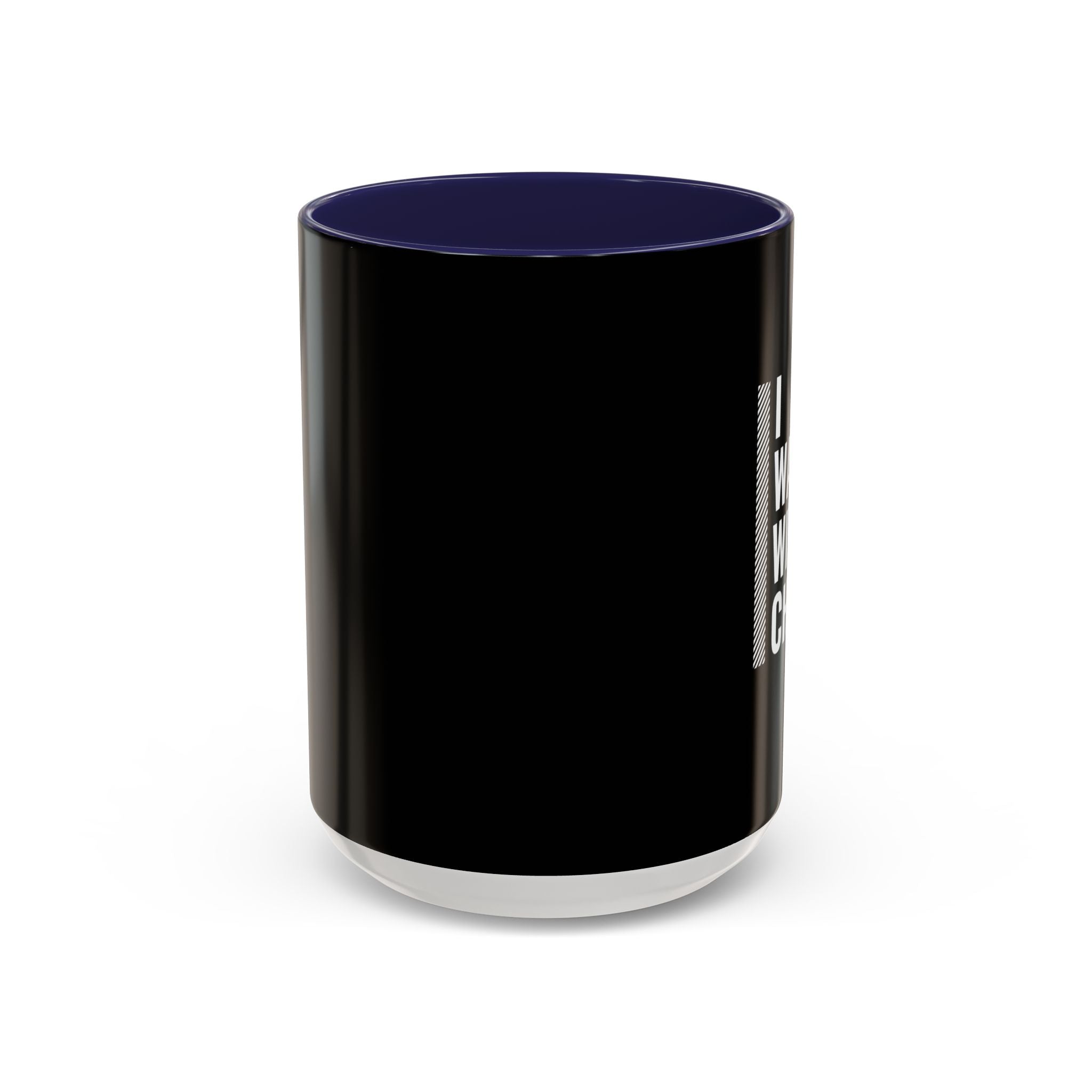 I Walk With Christ Accent Coffee Mug — Inspirational Christian Tea Cup (11/15oz)