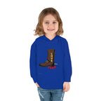 Toddler Pullover Fleece Hoodie Love Over Fear