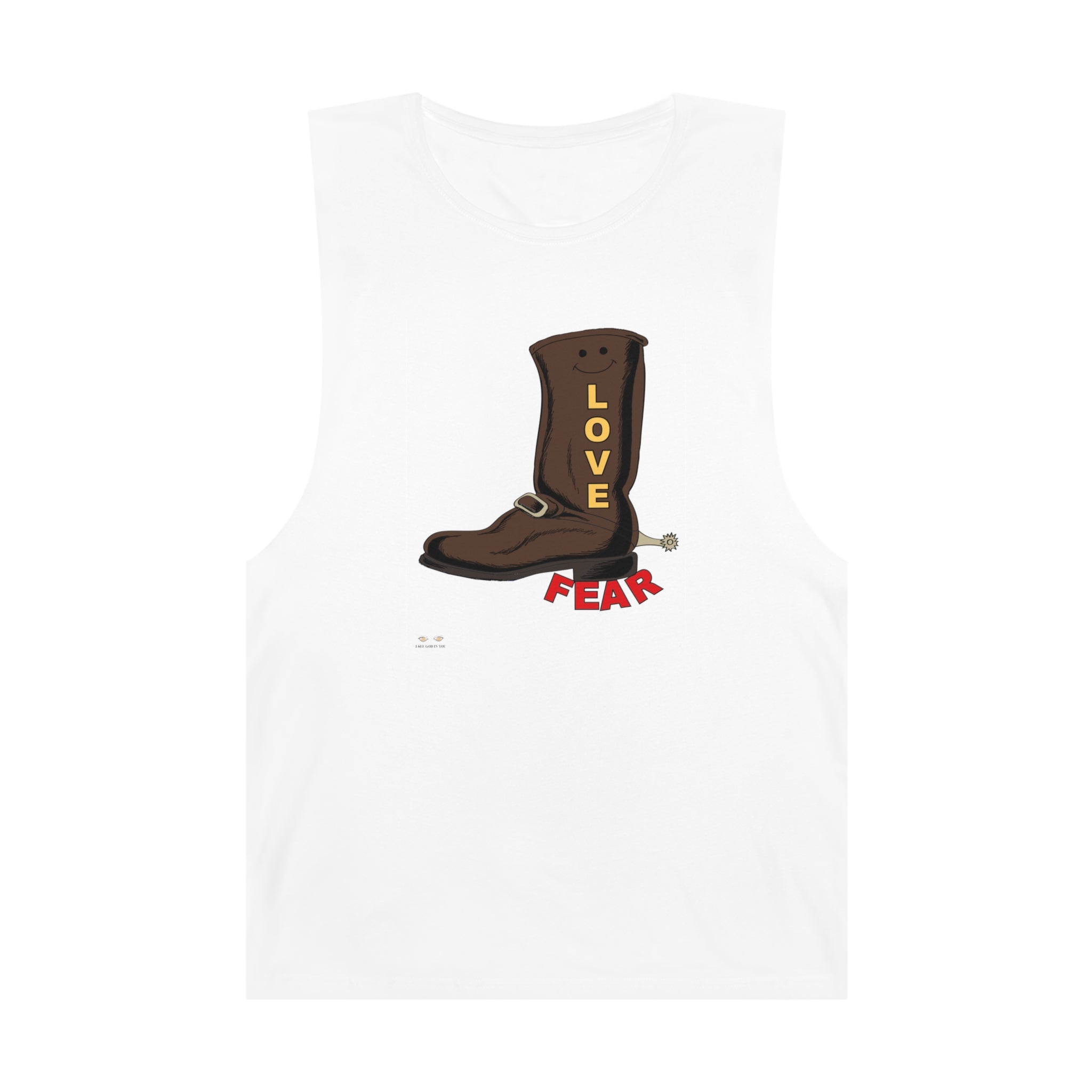 Unisex Barnard Tank Love Over Fear