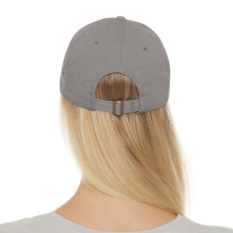 Dad Hat with Leather Patch. I See God In You