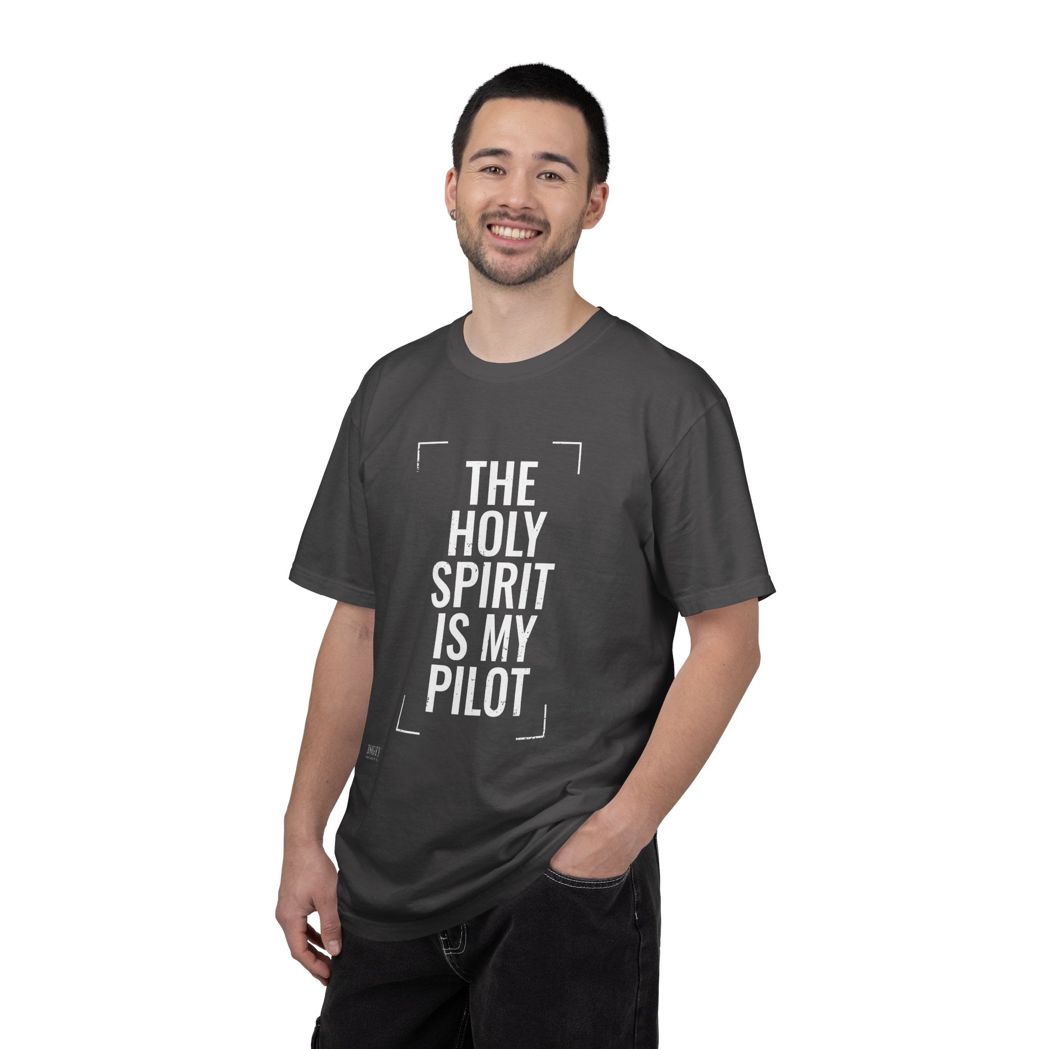 Holy Spirit Is My Pilot T-Shirt — Christian Faith Graphic Tee