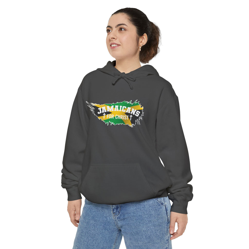 Jamaicans for Christ Flag Graphic Hoodie