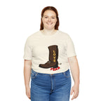 Unisex Jersey Short Sleeve Tee. Love Over Fear