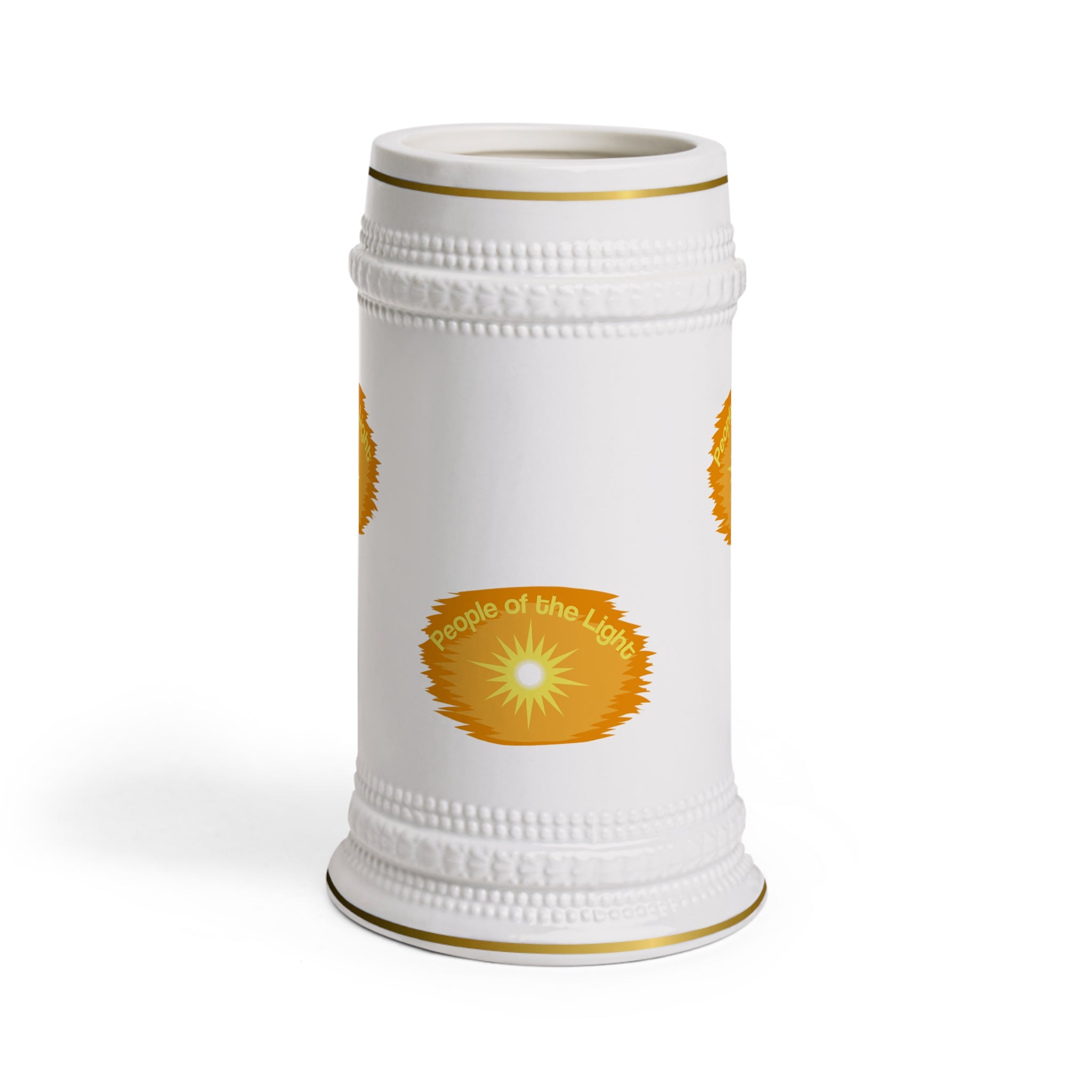 People of the Light Stein Mug — Inspirational Ceramic Beer Mug
