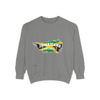 Sweatshirt — "Jamaicans 4 Christ" Graphic Crewneck (Patriotic Jamaican Colors)
