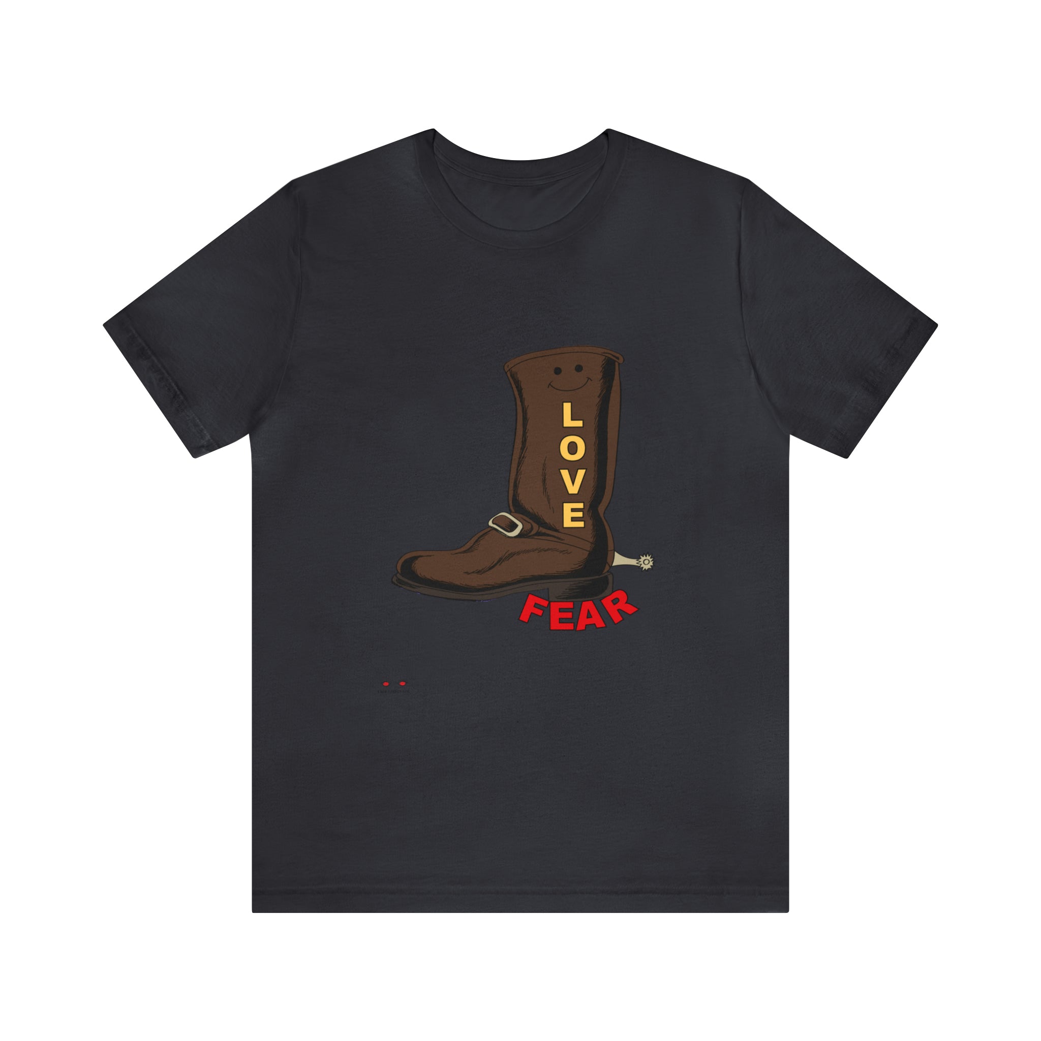 Unisex Jersey Short Sleeve Tee. Love Over Fear