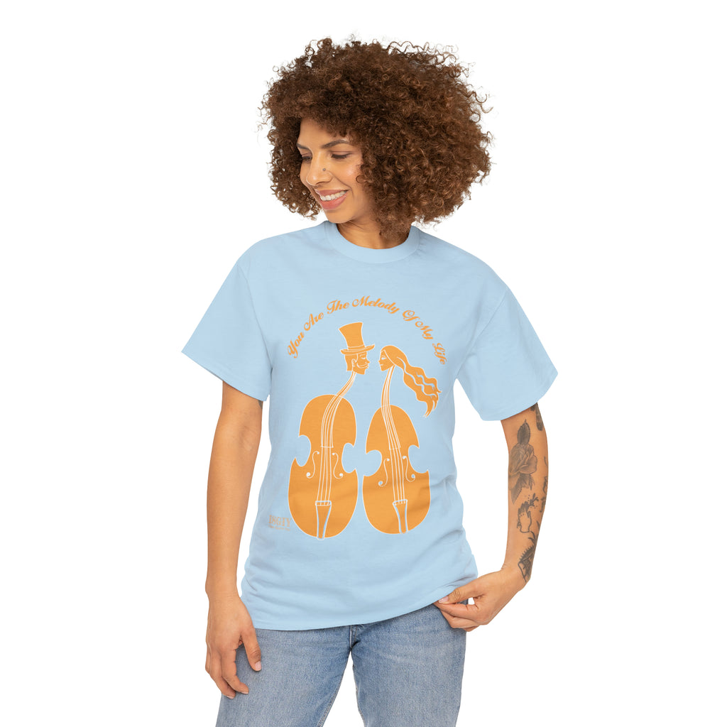 Copy of Unisex Heavy Cotton Tee...You Are The Melody Yel