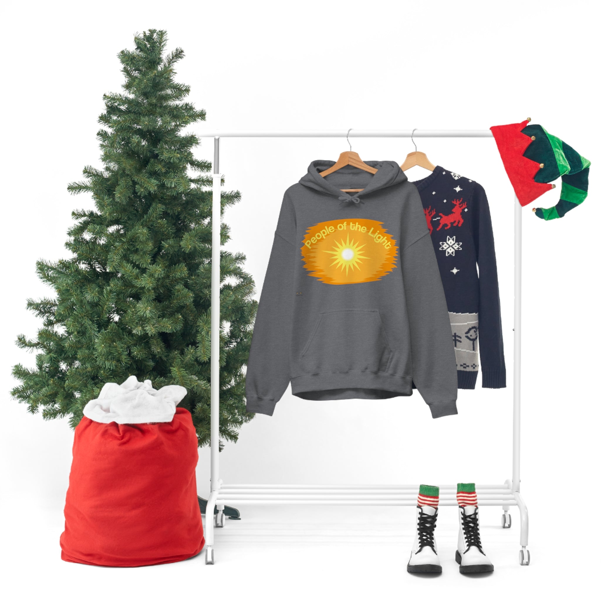 Unisex Heavy Blend Hooded Sweatshirt People Of The Light