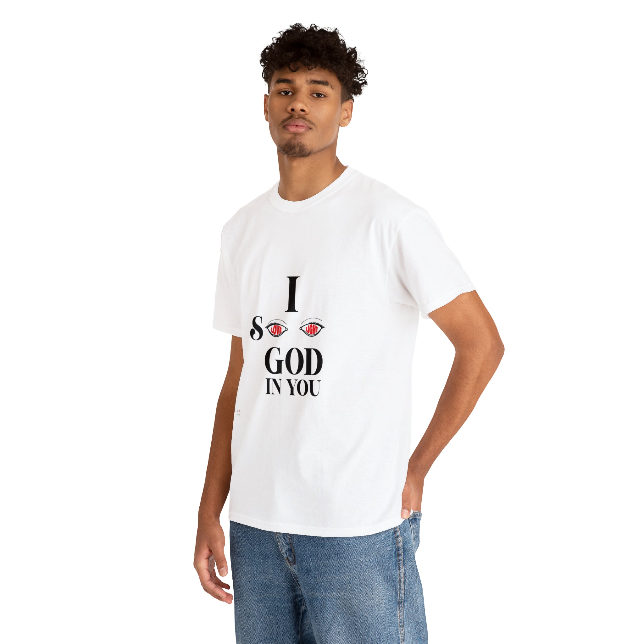 Unisex Heavy Cotton Tee I See God In You
