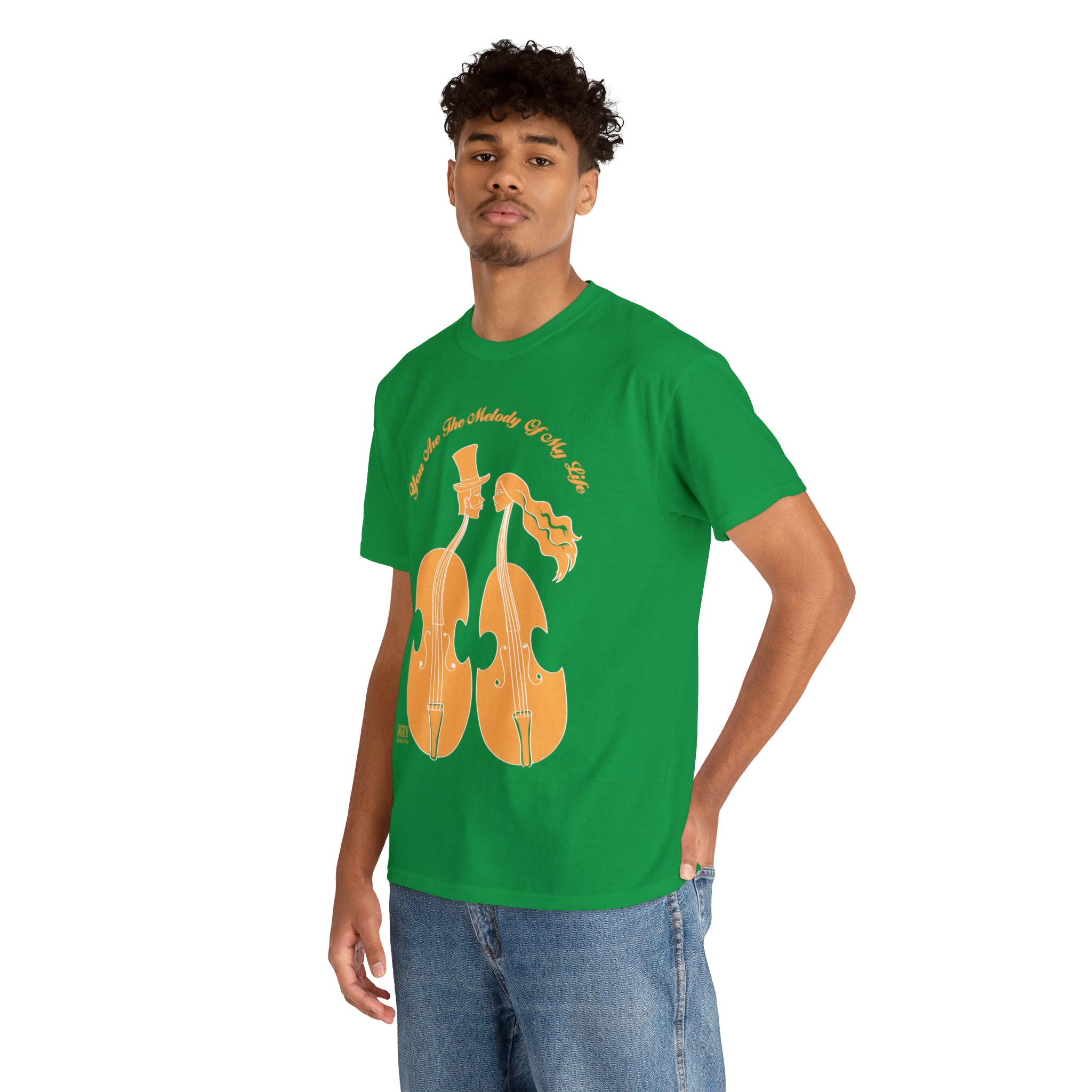 Copy of Unisex Heavy Cotton Tee...You Are The Melody Yel