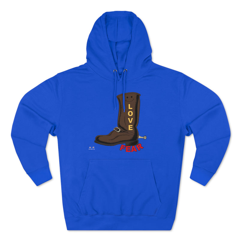 Copy of Unisex Premium Pullover Hoodie...Love Over Fear